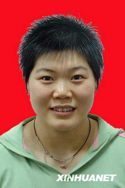 這是國(guó)家舉重隊(duì)運(yùn)動(dòng)員劉春紅(女)。