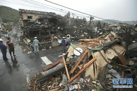 （國(guó)際）（3）龍卷風(fēng)襲擊日本關(guān)東地區(qū) 