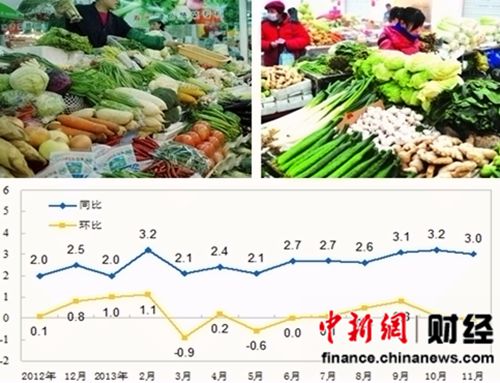 2013年CPI今日公布料漲2.6%遠低于調(diào)控目標