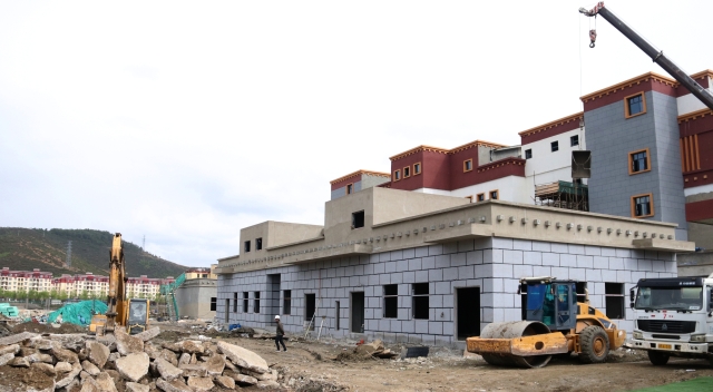 迪慶州傳染病醫(yī)院項目建設正有條不紊地推進中