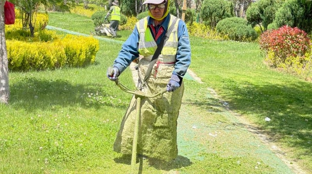 香格里拉為城市“梳妝”，綠化養(yǎng)護忙 