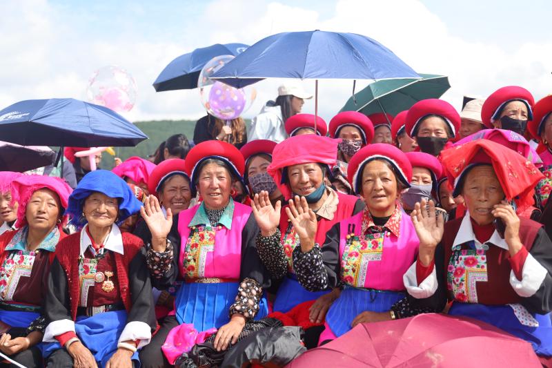 小中甸鎮(zhèn)聯(lián)合村第五屆達(dá)拉民俗文化活動(dòng)開幕
